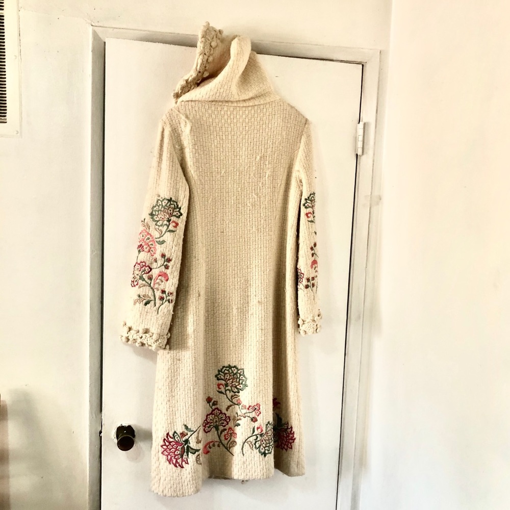 RARE!  Anthropologie Lithe • Embroidered Mountain Coat - Picture 5 of 8
